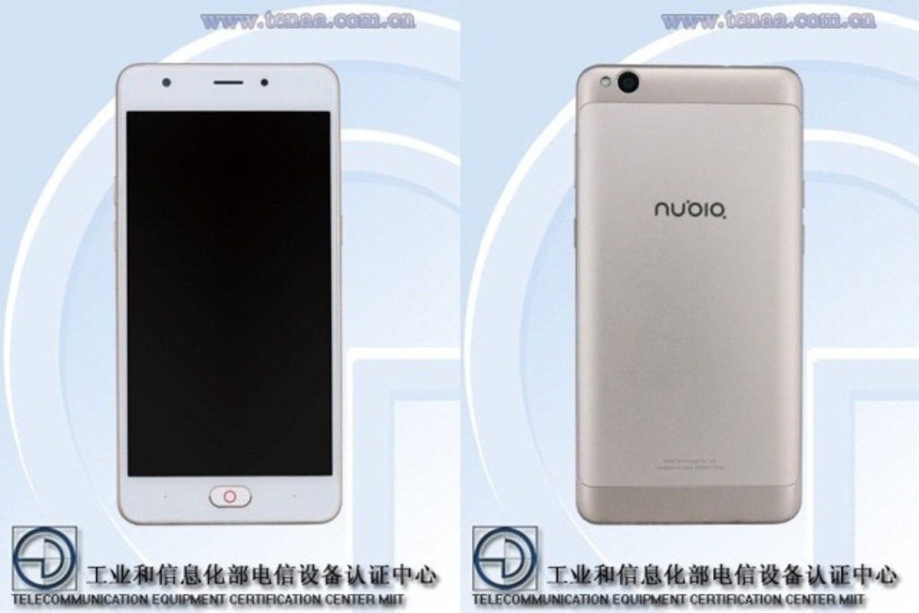 Nubia NX907J di TENAA