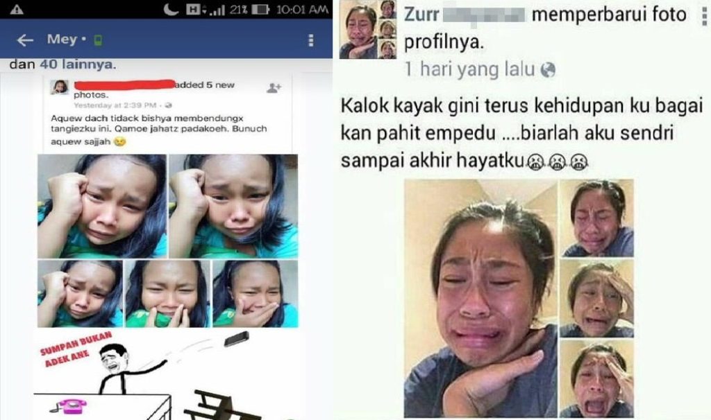 Sungguh Menyayat Hati Ekspresi Sedihnya Putus Cinta Kids Jaman Now ini Malah Bikin Netizen Migrain