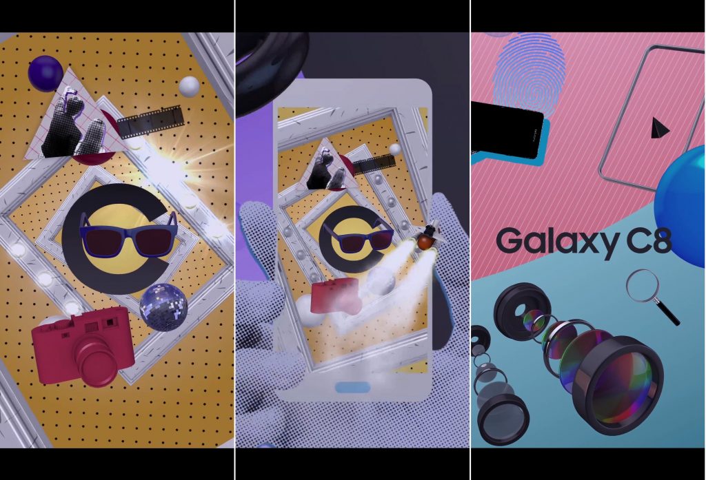 Teaser Samsung Galaxy C8