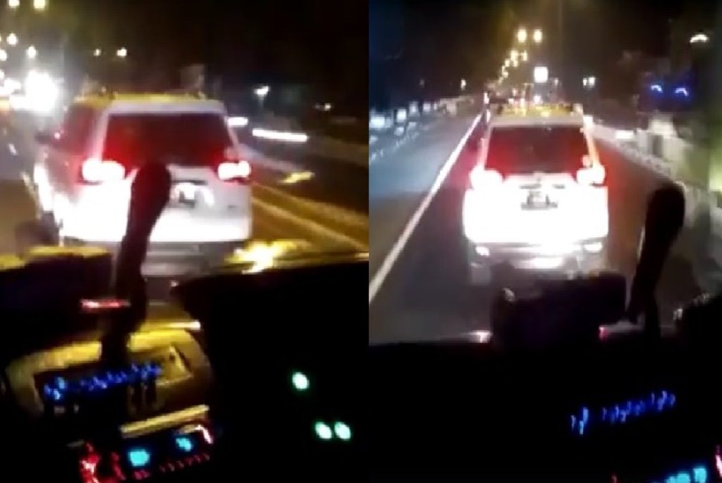 Viral Video Aksi Kejar Kejaran Bus vs Pajero ini Bikin Netizen Debat Siapa yang Salah