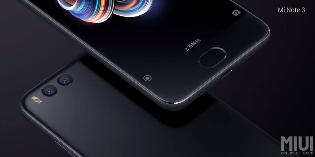 Xiaomi Mi Note 3 4