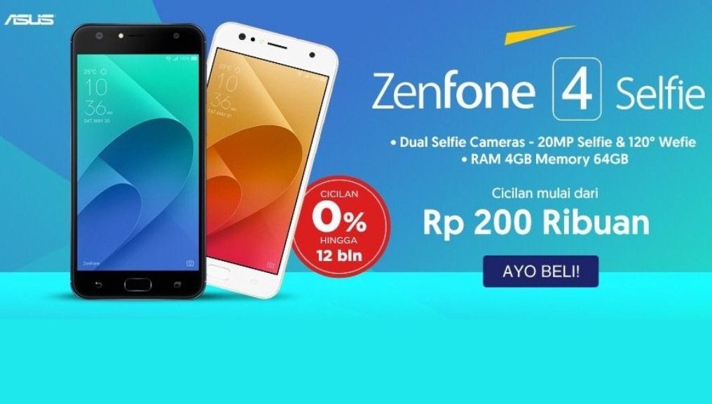 Dijual di Indonesia, Harga ASUS Zenfone 4 Selfie Dilego Rp3,4 Jutaan