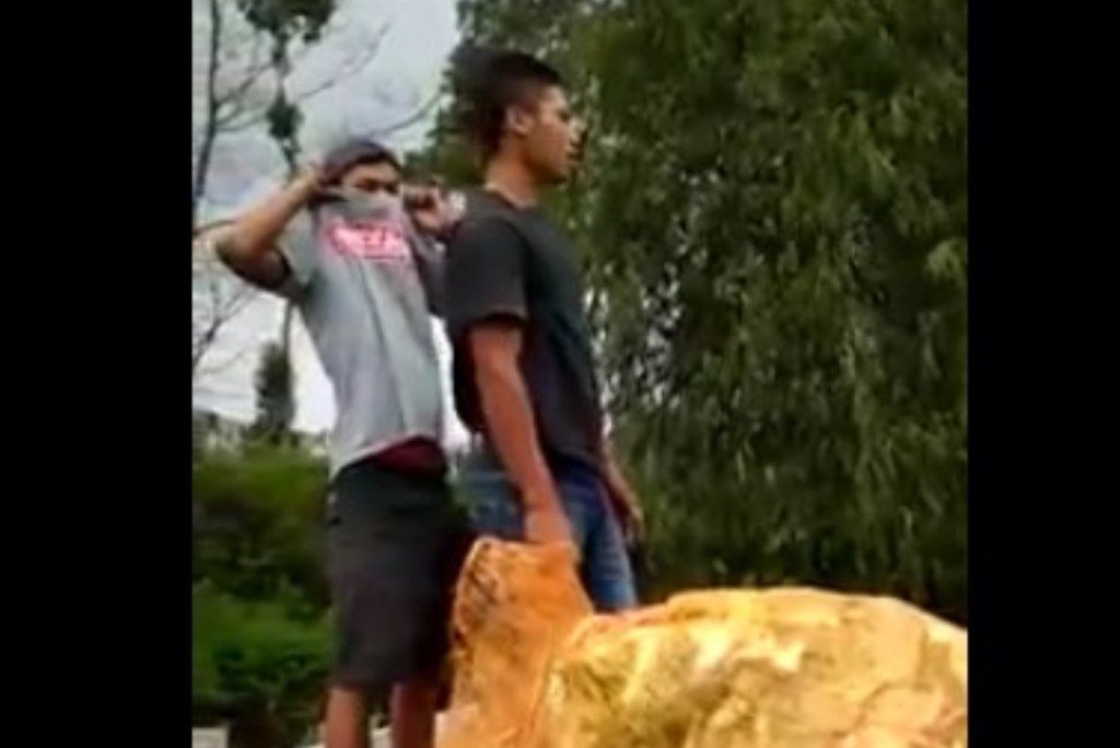 Kelakuan Dua Pemuda Buang Sampah di Sungai ini Bikin Netizen Emosi Kebangetan