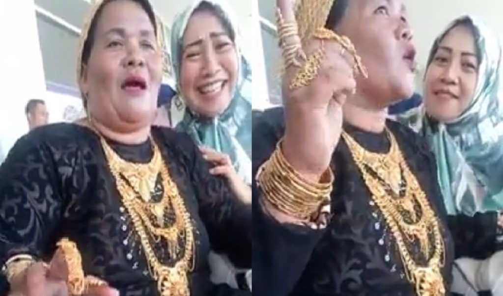 Kenakan Perhiasan Lebih dari 1 kg Ibu ini Buat Pengakuan Mengejutkan