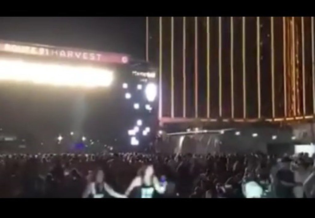 Ngeri Video Penembakan Brutal di Konser Mandala Bay Las Vegas ini Jadi Viral