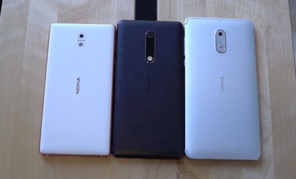 Nokia 3 Nokia 5 dan Nokia 6