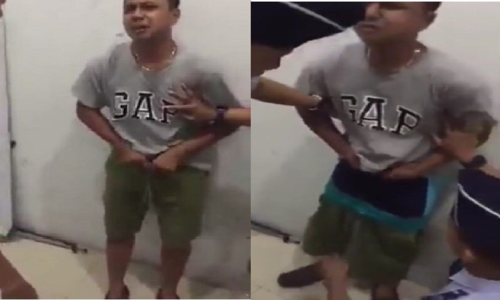 Selundupkan Sabu di Selangkangan Video Pelaku Mewek Saat Digeledah Petugas Ini Jadi Viral