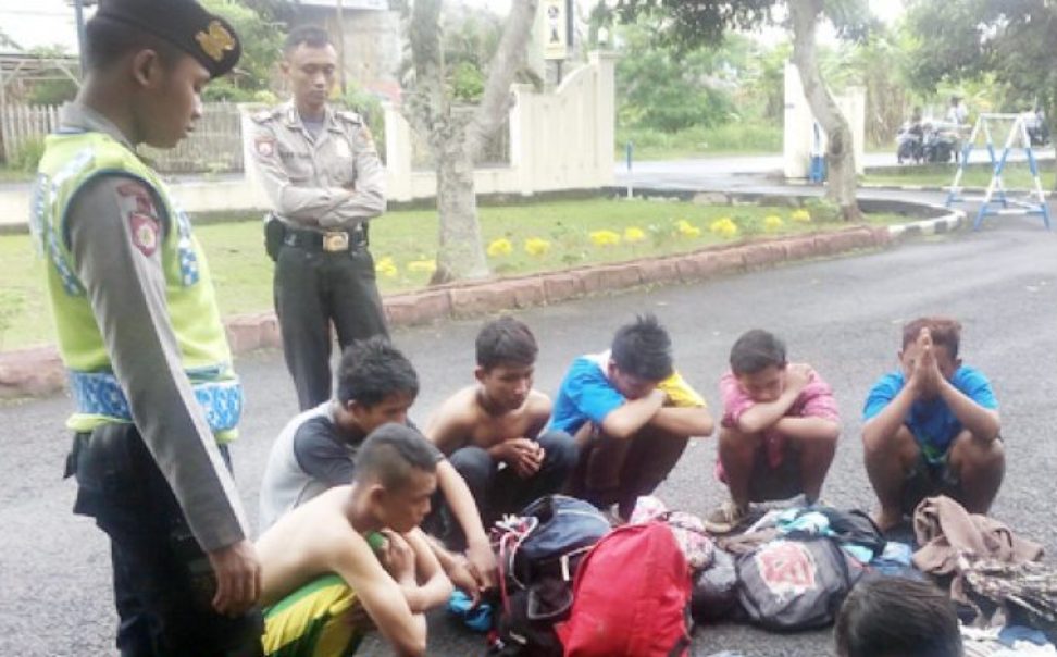Siswa SMP PGRI 1 Padalarang Diamankan Polsek Banjar