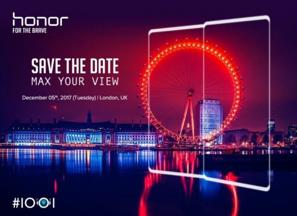 Teaser Huawei Honor Bezeless