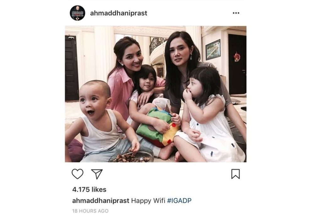 Unggah Foto Kebersamaan Ashanty dan Mulan Jameela Ahmad Dhani Dibully Netizen Gara Gara Typo