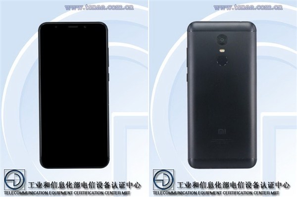 Xiaomi Redmi NOte 5 di TENAA