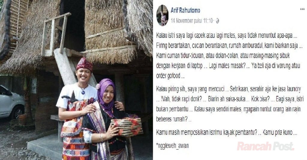 Curhatan Suami Jaman Now Ini Jadi Viral Isinya Bisa Bikin Emak Emak Senyum Gembira