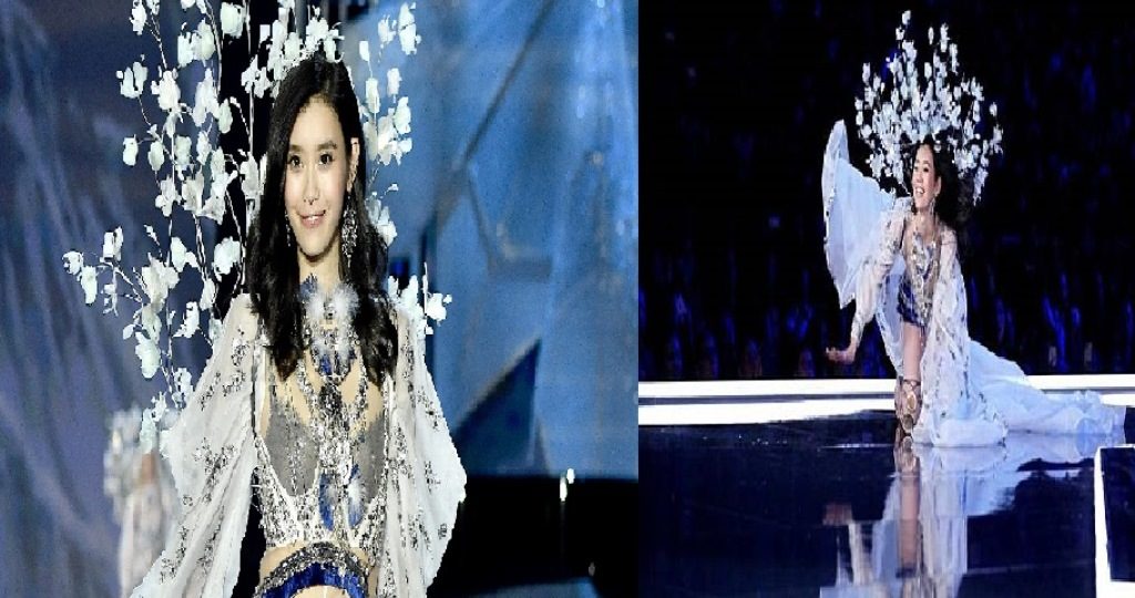 Jatuh di Runway Ming Xi Bidadari Victorias Secret ini Jadi Viral Ini Sosoknya