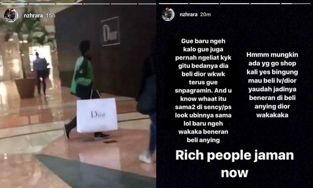 Kang Ojek Beli Dior