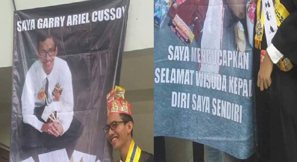 Ngakak Mahasiswa Ini Dapat Ucapan Selamat Wisuda dari Dirinya Sendiri Ternyata ini yang Terjadi Sebenarnya