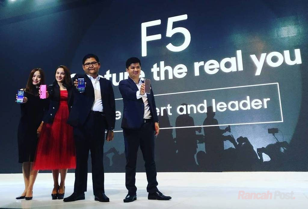 Peluncuran Oppo F5 di Indonesia