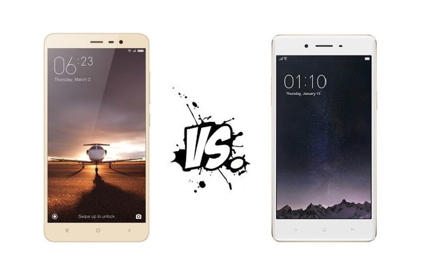 Perbandingan Xiaomi Redmi Note 3 VS Oppo F1