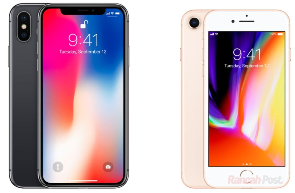 Perbedaan iPhone 8 dan iPhone X