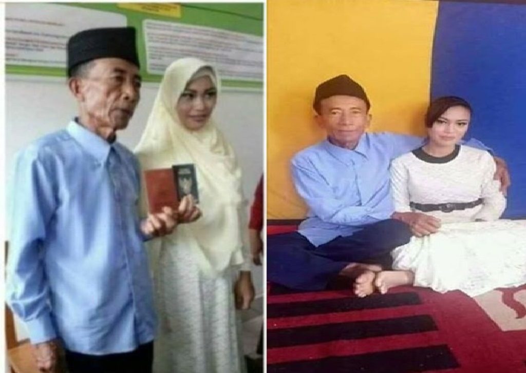 Viral Laki Laki 60 Tahun Nikahi Gadis 17 Tahun Kisah Cinta Bersemi di Perahu