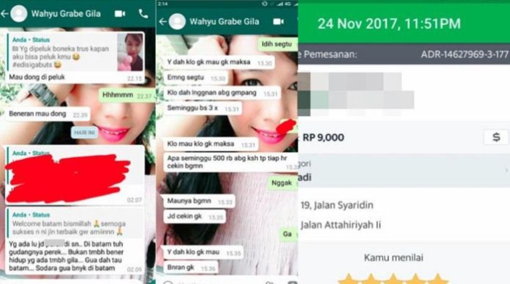 Curhatan Wanita Ini Jadi Viral Diajak Abang Ojol Mesum dengan Bayaran 500 Ribu Seminggu Check in Tiap Hari