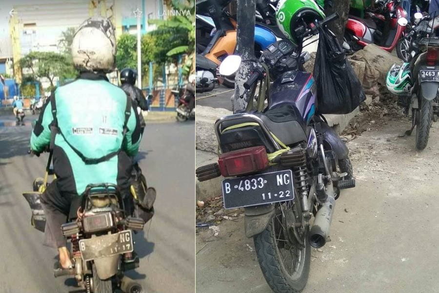 Kondisi Motor Driver Gojek RX King