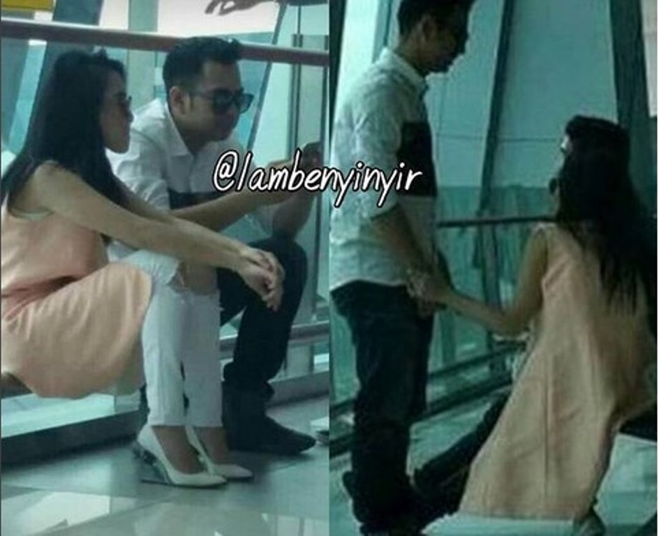 Netizen Geger Beredar Foto Raffi Ahmad dan Ayu Ting Ting Pegangan Tangan