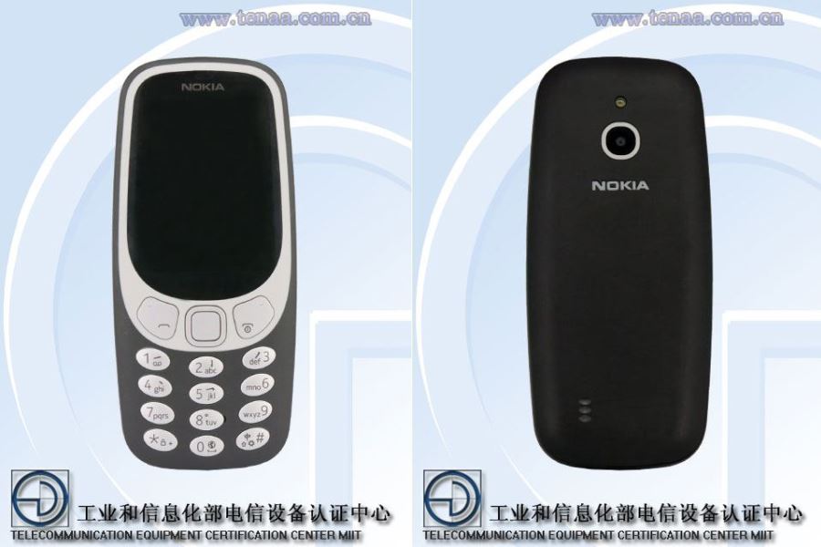 Nokia 3310 4G LTE TENAA