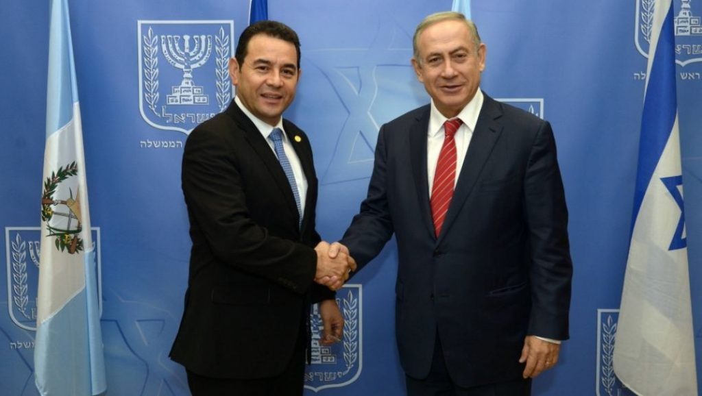Presiden Guatemala dan PM Israel