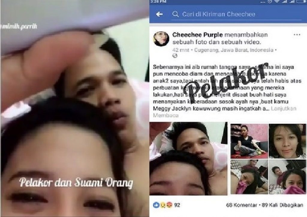 Sakit Hati Suami Digoda Pelakor Wanita Ini Beri Balasan Setimpal Sebarkan Foto dan Video Suaminya dan Si Pelakor di Sosmed