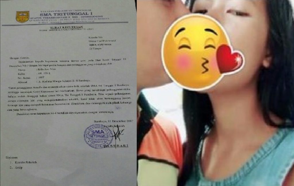 Sempat Viral Siswi SMA yang Rebut Suami Orang Ini Dikeluarkan Dari Sekolahnya