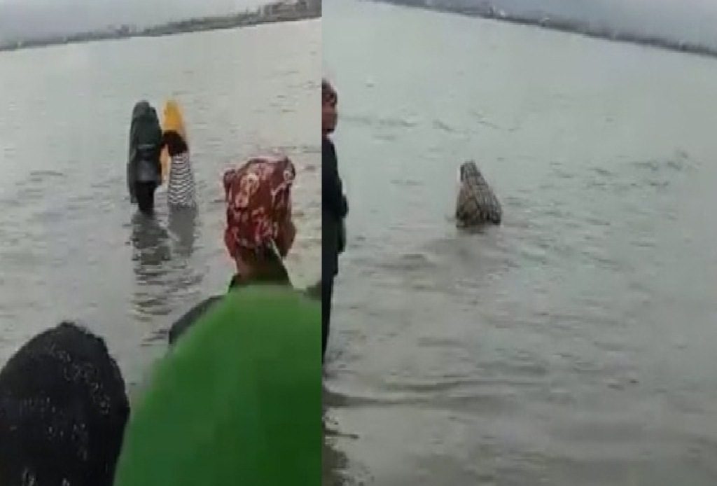 Video Sanksi Pasangan Selingkuh di Palu ini Viral Direndam Dilaut dan Diberi Hukuman Adat