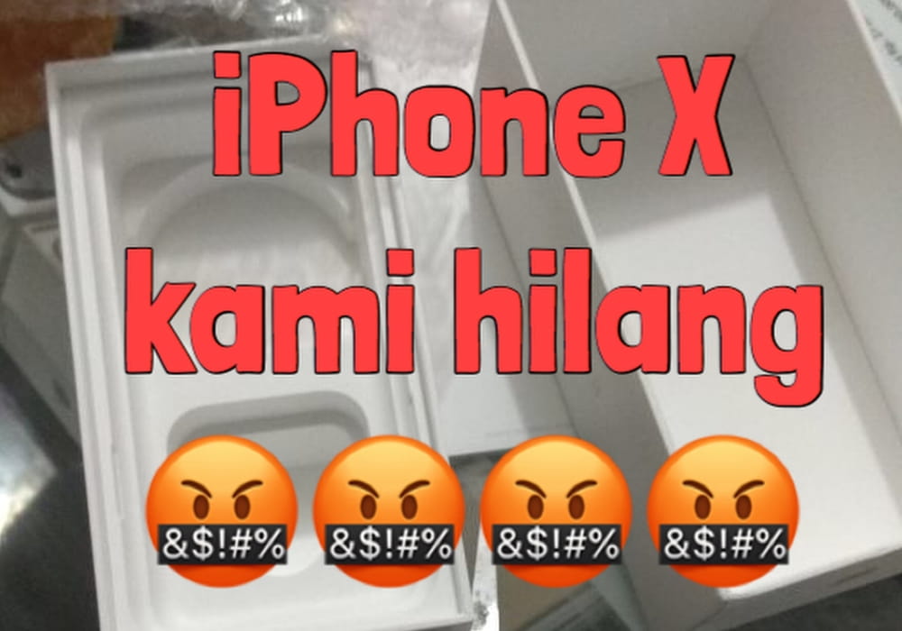 iPhone X Hilang