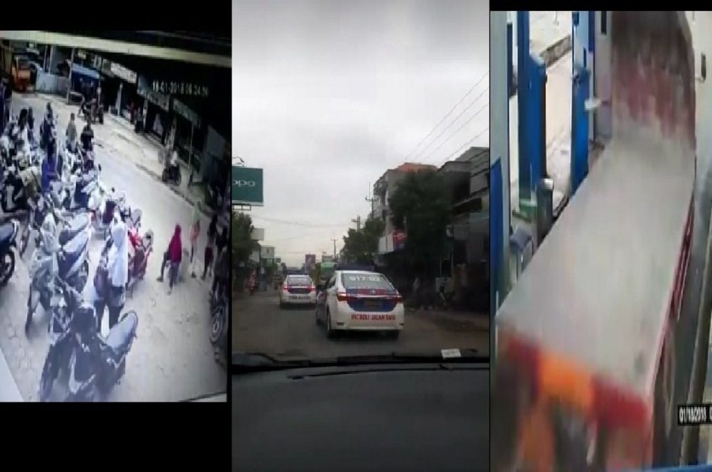 Aksi Kejar Kejaran Polisi dan Maling Mobil Ini Viral Dari Bogor Sampai Indramayu