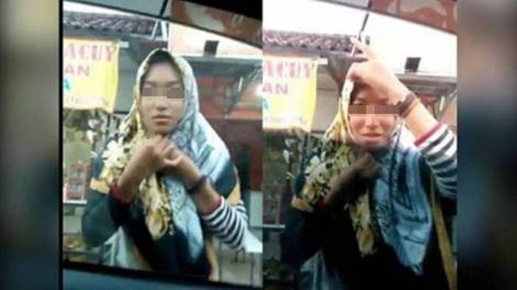 Benerin Hijab Di Kaca Mobil Wanita Ini Terkejut Saat Kaca Tiba Tiba Terbuka Malunya Tuh Disini