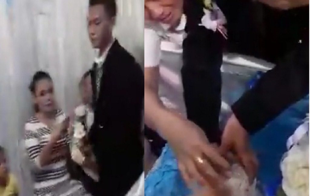 Beredar Video Pria Lamar Pujaan Hati yang Sudah Meninggal di Manado Netizen Banjir Air Mata