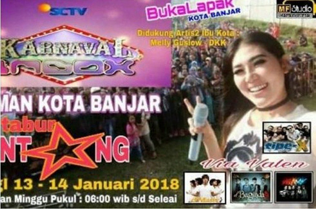 Dimeriahkan DMasiv Hingga Via Vallen Karnaval Inbox SCTV Akan Digelar di Kota Banjar