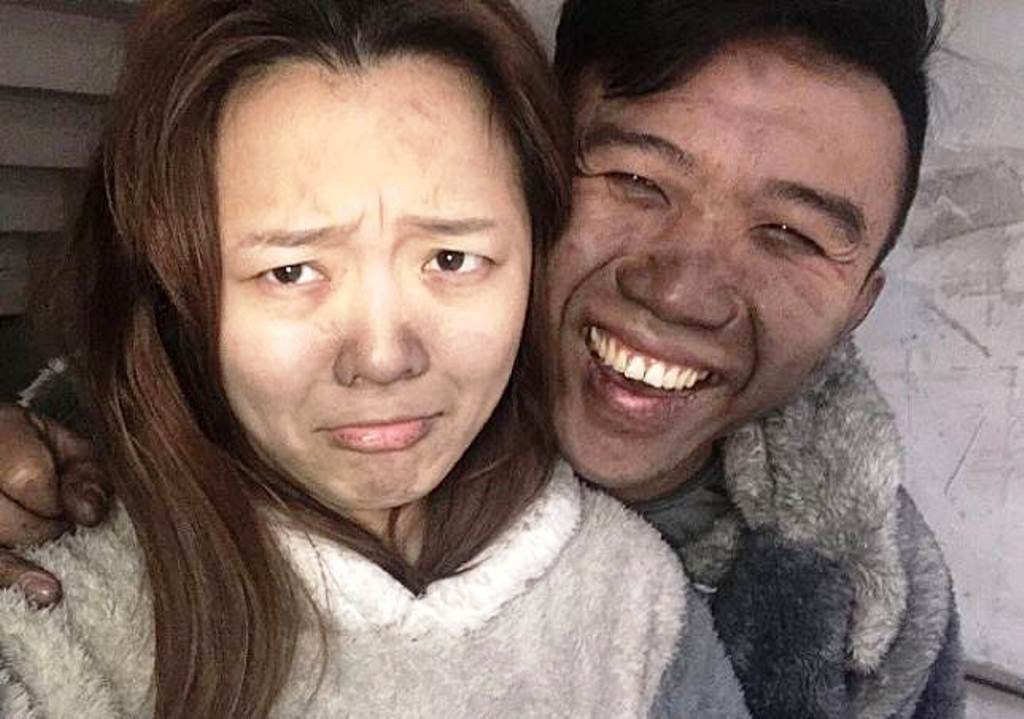 Foto Muka Dekil Pasangan Muda Ini Tiba Tiba saja Viral Ternyata ini Alasannya