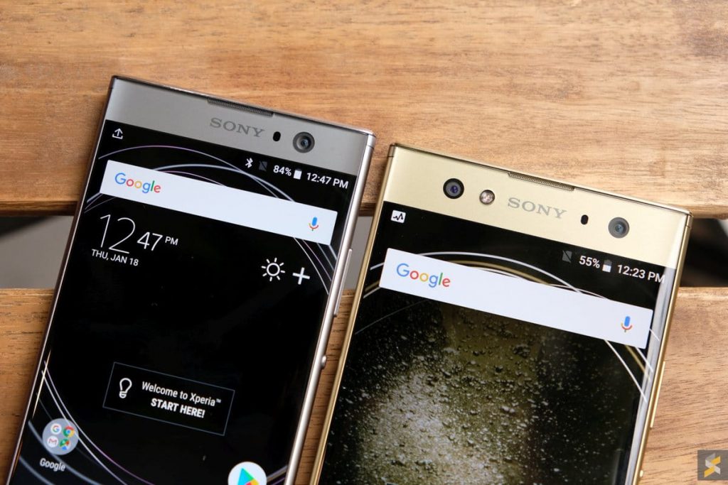 HP Sony Xperia XA2 dan XA2 Ultra