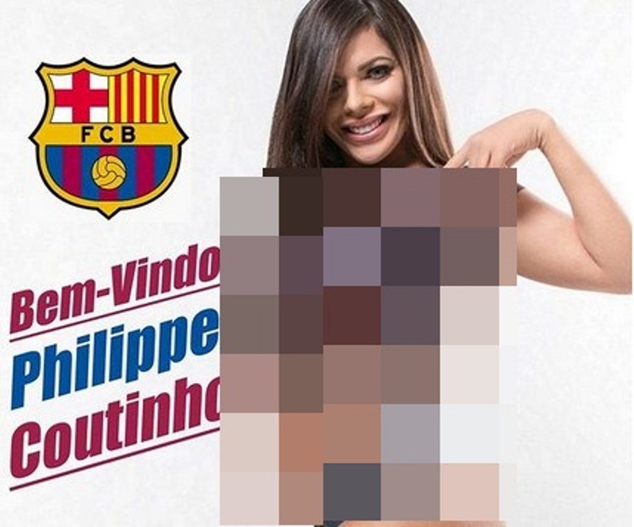 Heboh Model Suzy Cortez Unggah Foto Tanpa Busana Sambut Pindahnya Coutinho ke Barca