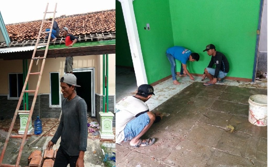 Merasa Dikhianati Suami dan Keluarganya Seorang TKW ini Nekat Bongkar Rumah Hasil Jerih Payah Dirinya Sendiri