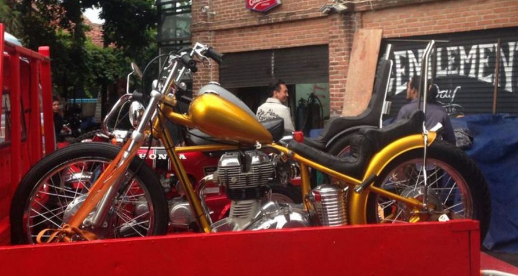 Presiden Jokowi Beli Motor Chopper Warna Emas Harganya Fantastis