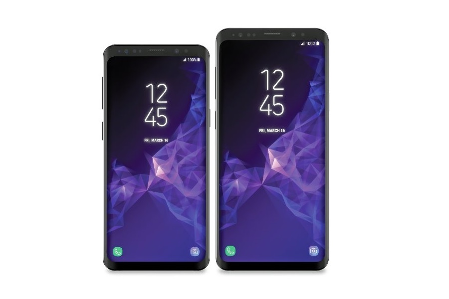 Render Resmi Samsung Galaxy S9 dan Galaxy S9 Plus