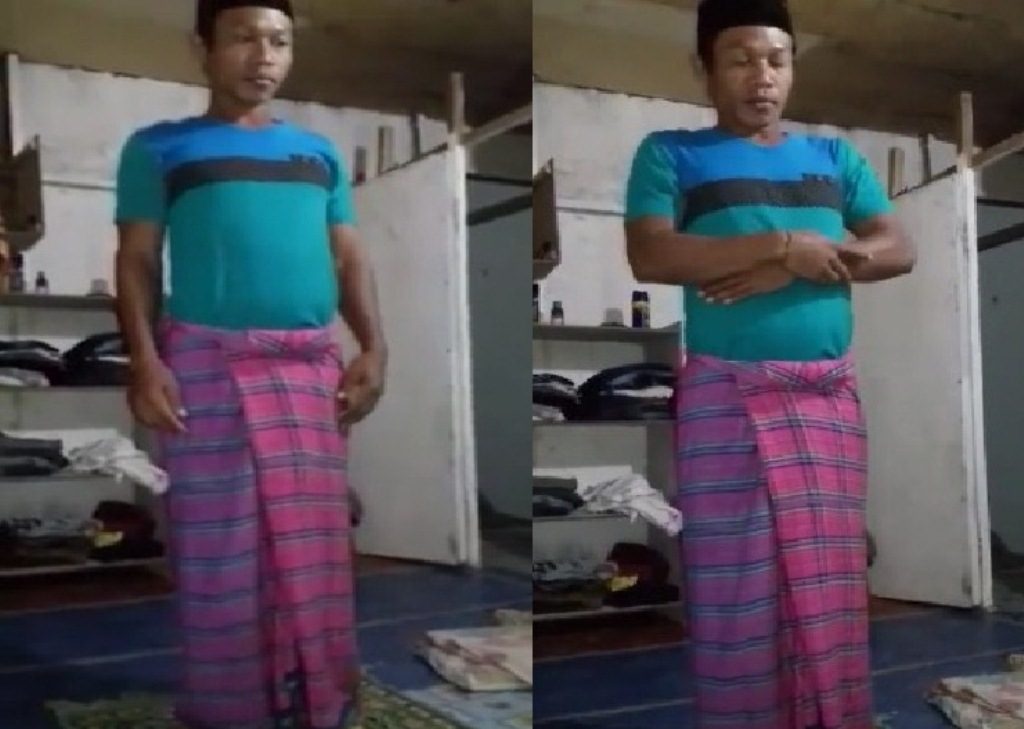 Heboh Video Pria Shalat Sambil Joget Netizen Meradang