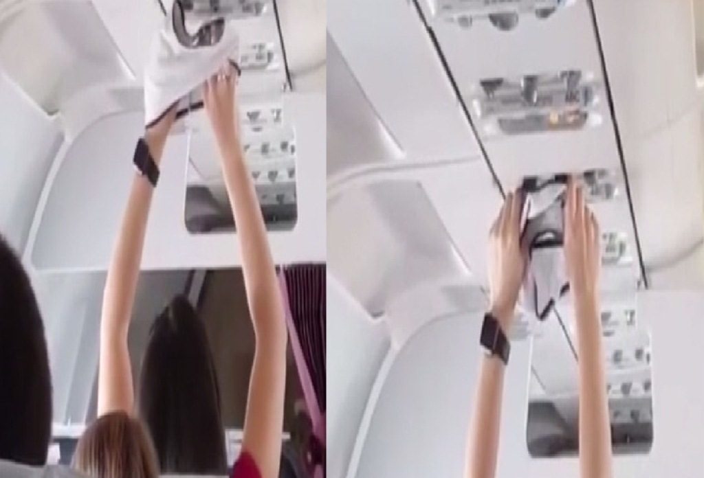 Jadi Bahan Nyinyiran Wanita Ini Nekat Keringkan Celana Dalam Pakai AC Pesawat