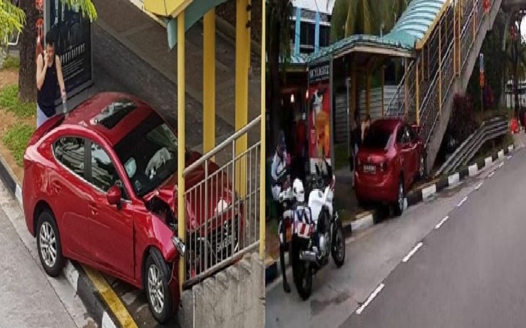 Mobil Rusak Parah Penyebab Kecelakaan Tunggal Ini Diluar Dugaan