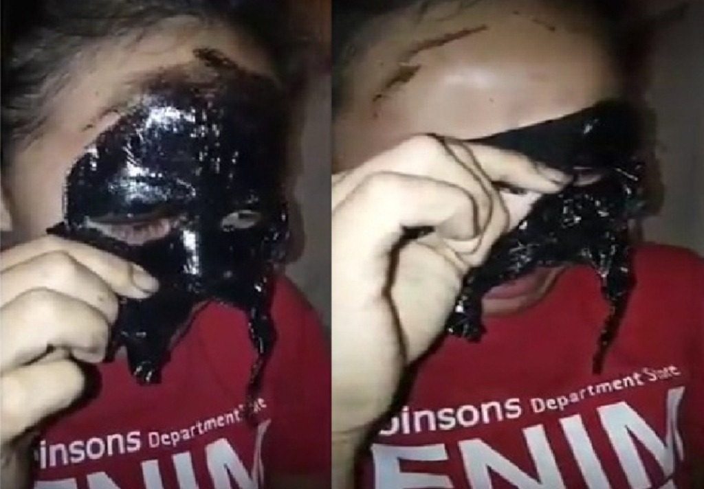 Video Cewek Lepas Masker Sambil Nangis ini Viral di Medsos Alisnya Sampai Rontok