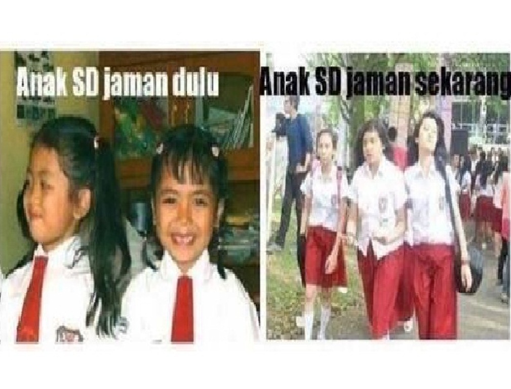 10 Foto Ini Buktikan Bedanya Zaman Dulu dan Sekarang Lucu Campur Miris