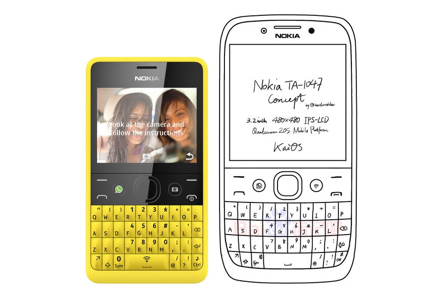 Gambar Konsep Nokia TA 1047