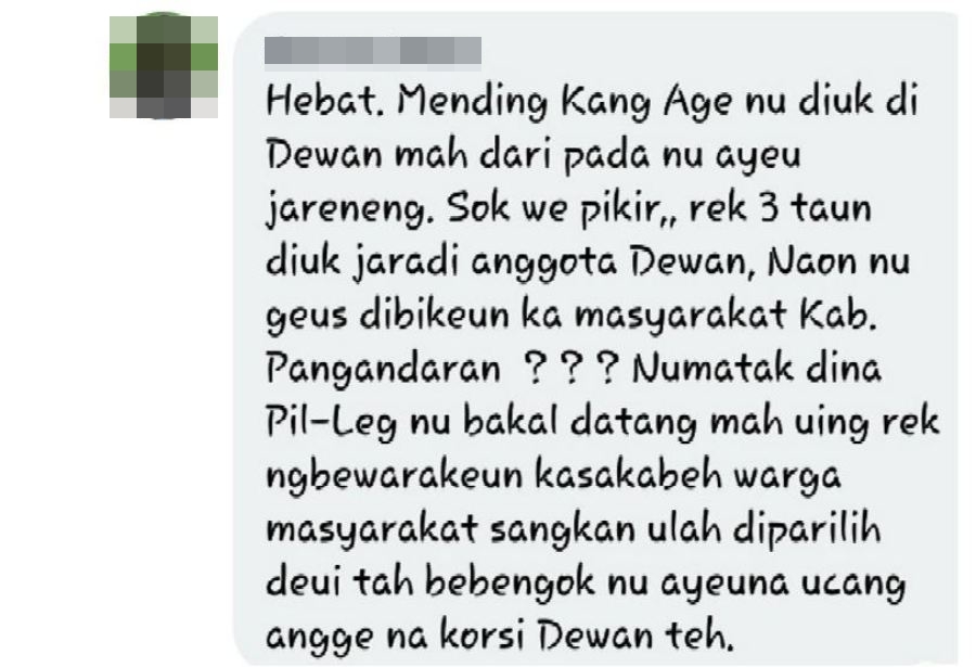 Jarimu Harimaumu Komentar Netizen Ini Bakal Dipolisikan DPRD Pangandaran 1