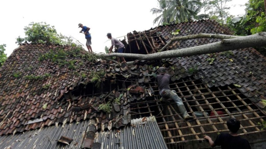 Puting Beliung Ciamis BPBD 1.640 Rumah Rusak